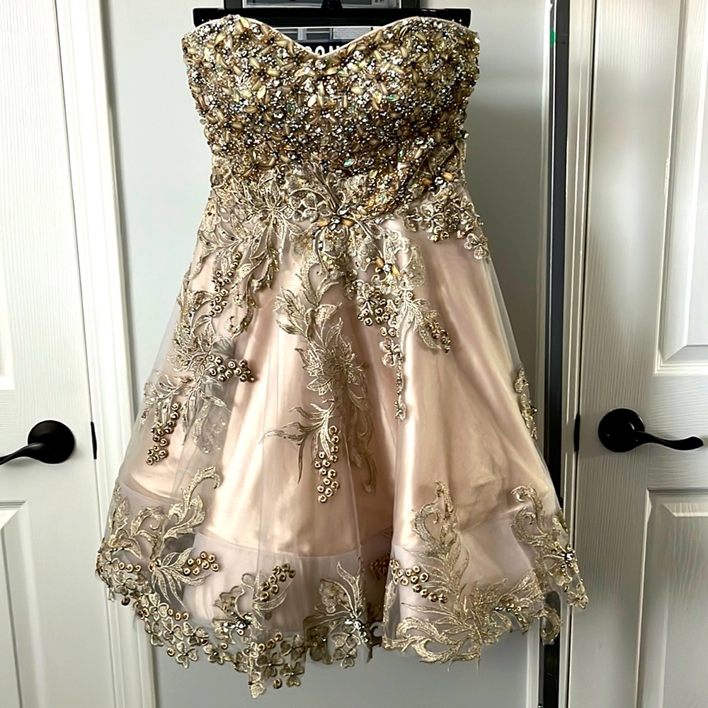 Jovani Stunning Beaded Dress